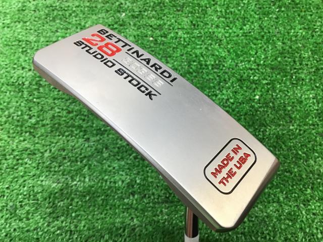 美品 ベティナルディ BETTINARDI STUDIO STOCK 28パター Amazon.co.jp: ベティナルディ 2021 STUDIO STOCK 28CS センター